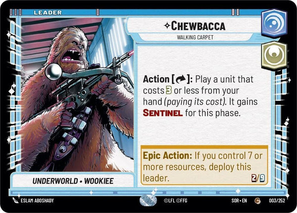 Chewbacca - Walking Carpet - Star Wars Unlimited