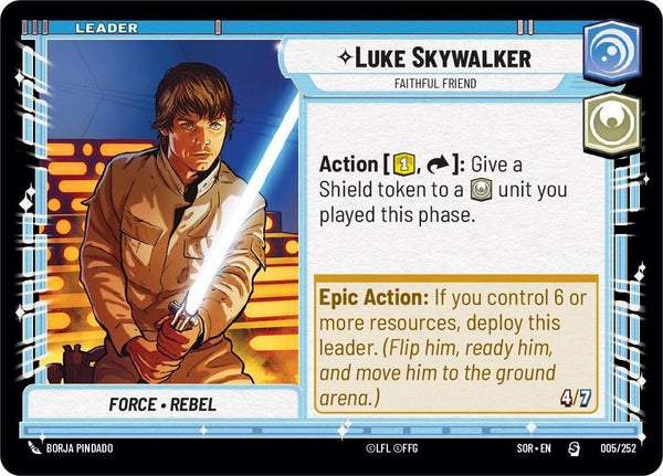 Luke Skywalker - Faithful Friend - Star Wars Unlimited