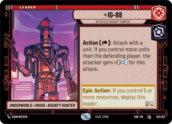 IG-88 - Ruthless Bounty Hunter - Star Wars Unlimited