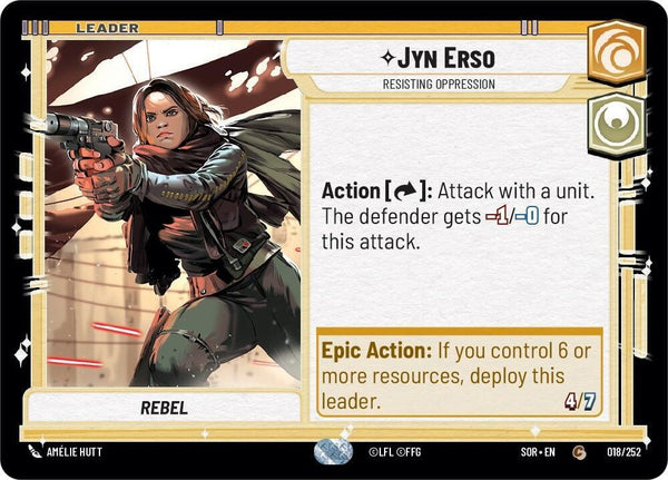 Jyn Erso - Resisting Oppression - Star Wars Unlimited