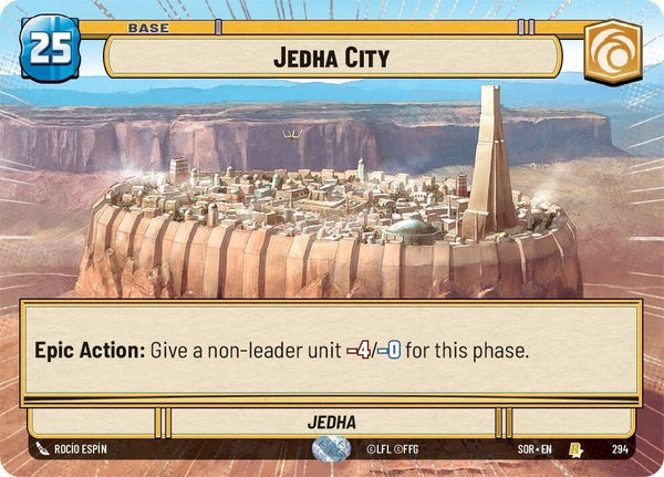 Jedha City (Hyperspace) - Star Wars Unlimited