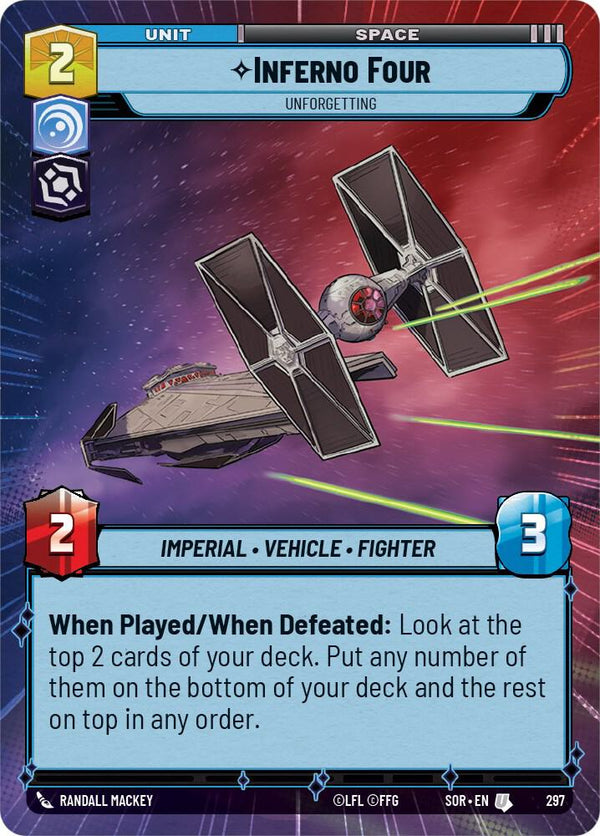 Inferno Four - Unforgetting (Hyperspace) - Star Wars Unlimited
