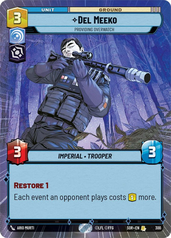 Del Meeko - Providing Overwatch (Hyperspace) - Star Wars Unlimited