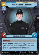Lieutenant Childsen - Death Star Prison Warden (Hyperspace) - Star Wars Unlimited