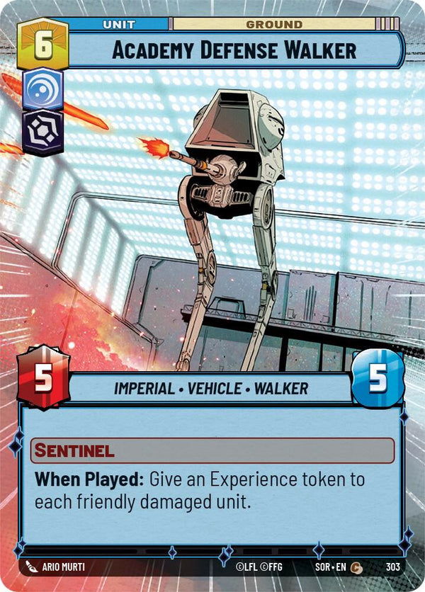 Academy Defense Walker (Hyperspace) - Star Wars Unlimited