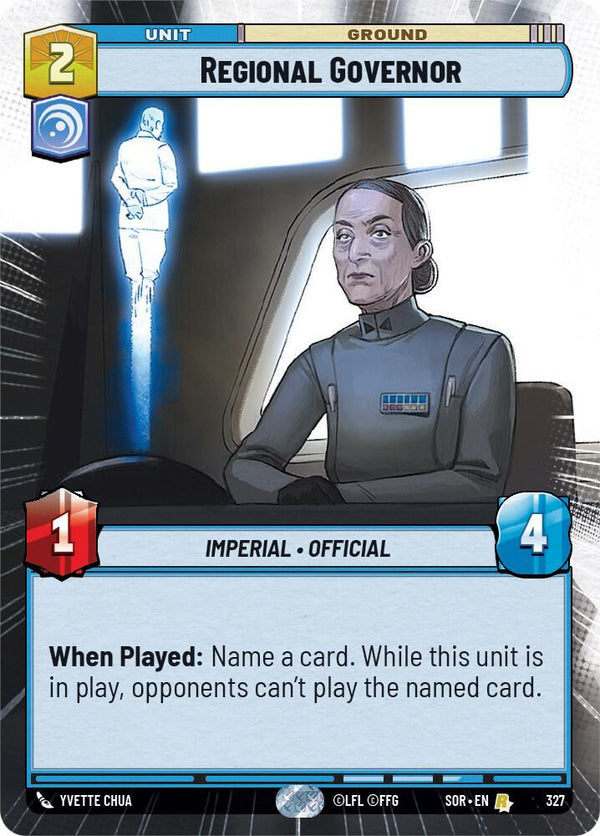 Regional Governor (Hyperspace) - Star Wars Unlimited