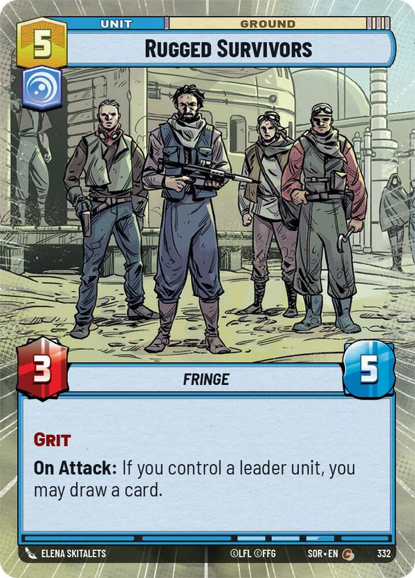 Rugged Survivors (Hyperspace) - Star Wars Unlimited