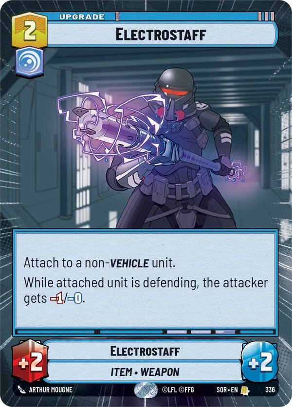 Electrostaff (Hyperspace) - Star Wars Unlimited