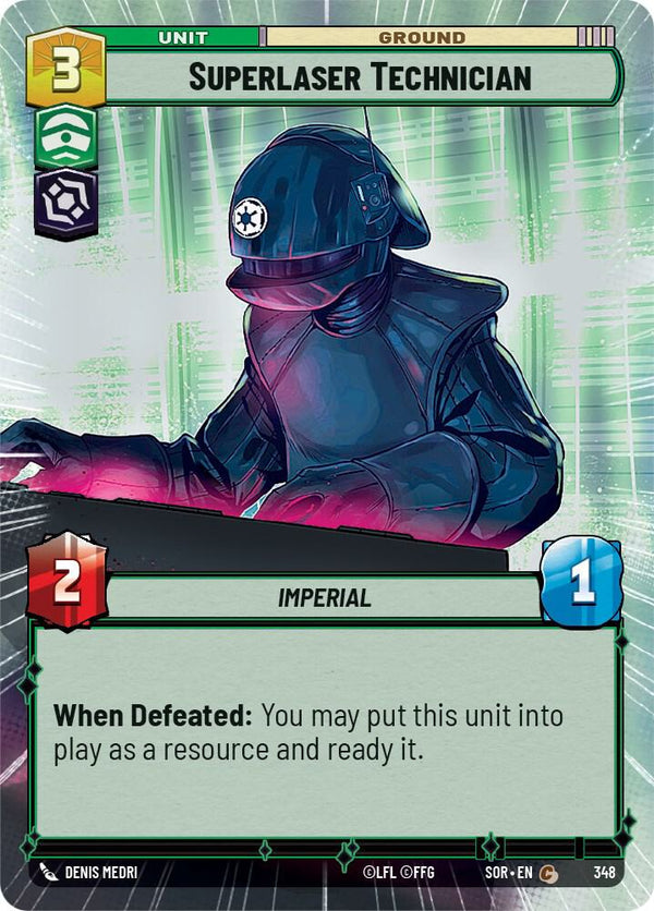 Superlaser Technician (Hyperspace) - Star Wars Unlimited