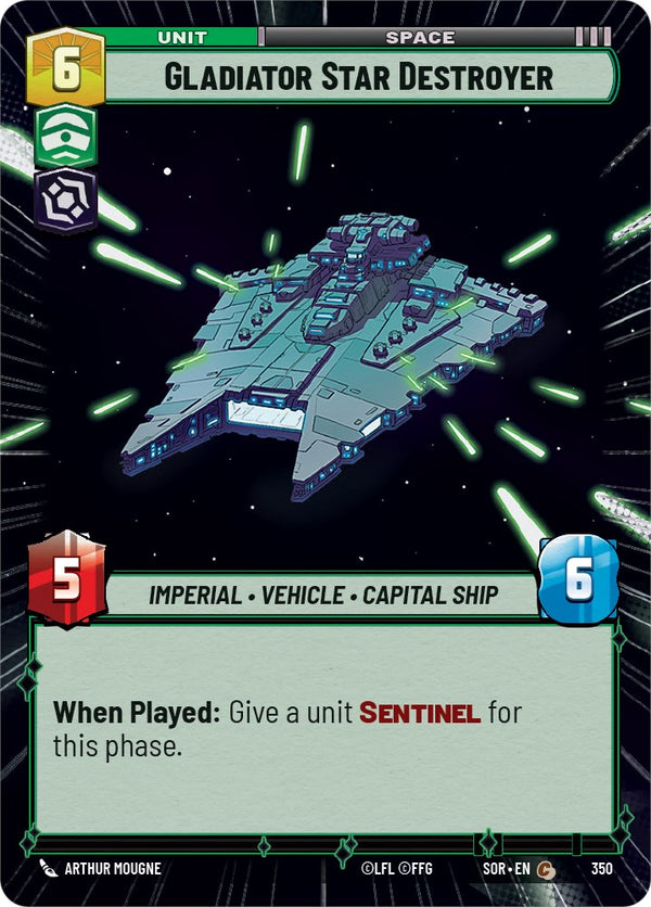 Gladiator Star Destroyer (Hyperspace) (350) [Spark of Rebellion] - Fantasy Flight Games