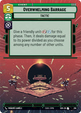 Overwhelming Barrage (Hyperspace) - Star Wars Unlimited