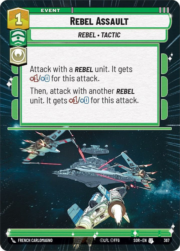 Rebel Assault (Hyperspace) - Star Wars Unlimited
