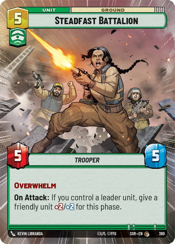 Steadfast Battalion (Hyperspace) - Star Wars Unlimited