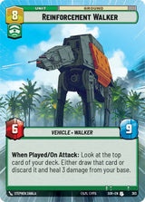 Reinforcement Walker (Hyperspace) (SOR 383) - Star Wars Unlimited