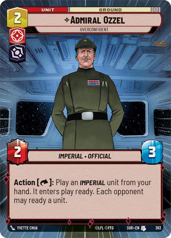 Admiral Ozzel - Overconfident (Hyperspace) - Star Wars Unlimited