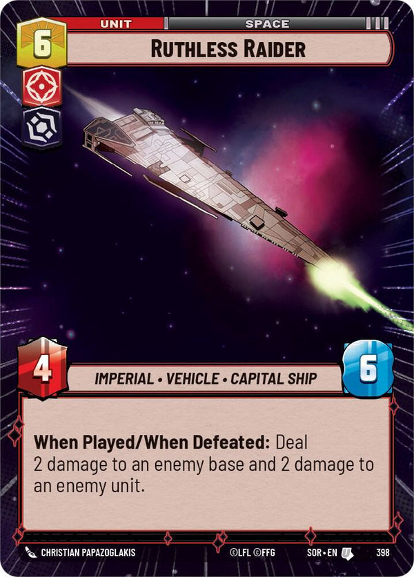 Ruthless Raider (Hyperspace) - Star Wars Unlimited
