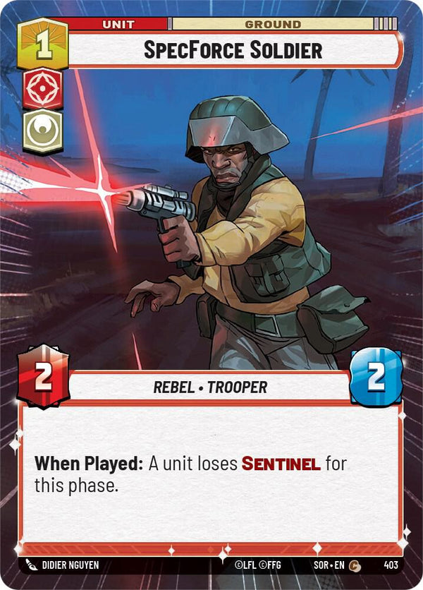 SpecForce Soldier (Hyperspace) - Star Wars Unlimited