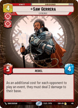 Saw Gerrera - Extremist (Hyperspace) - Star Wars Unlimited