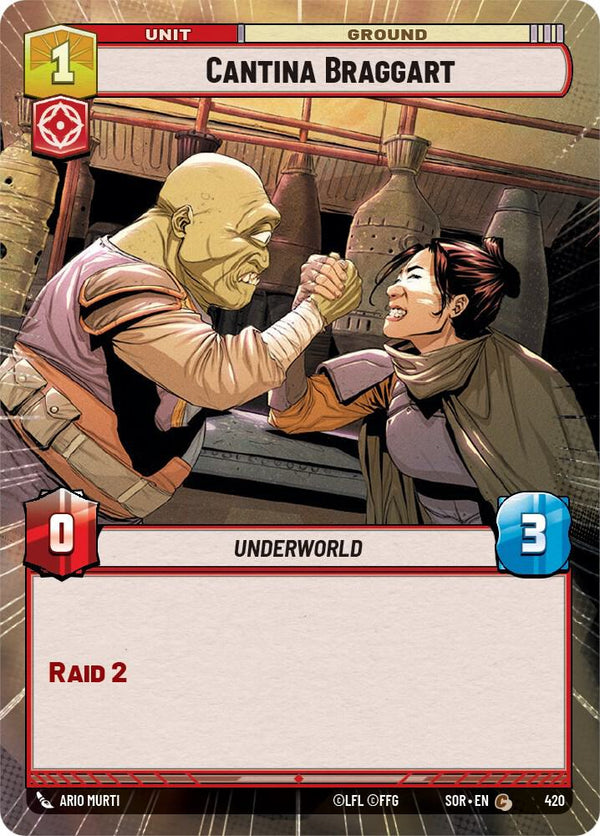 Cantina Braggart (Hyperspace) - Star Wars Unlimited