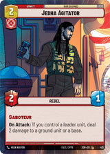 Jedha Agitator (Hyperspace) - Star Wars Unlimited