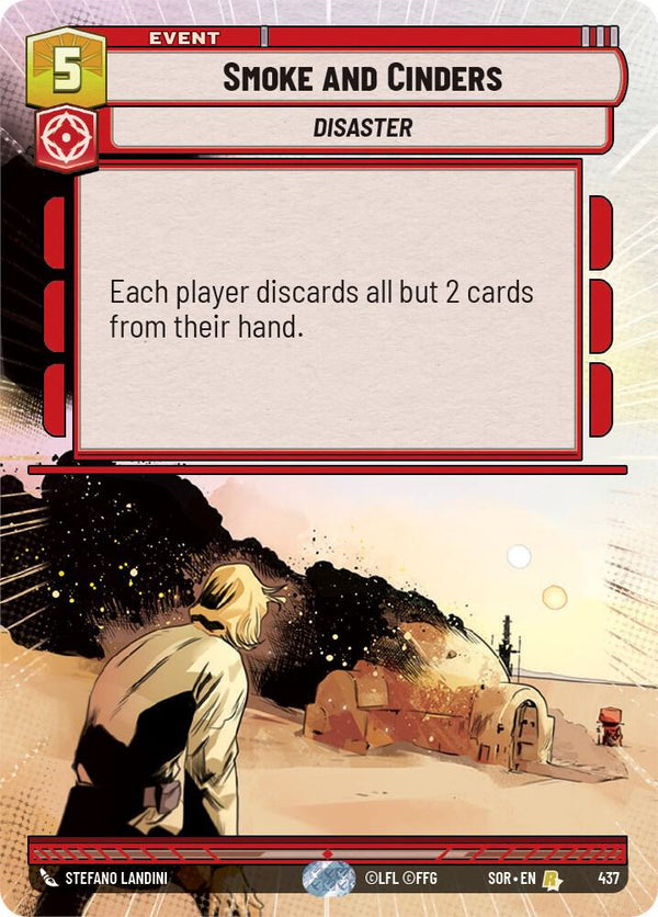Smoke and Cinders (Hyperspace) - Star Wars Unlimited