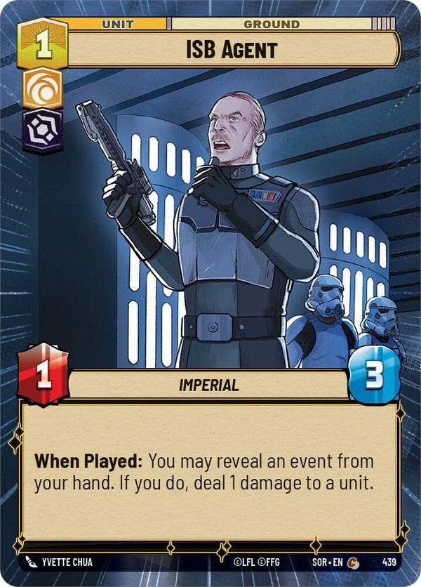 ISB Agent (Hyperspace) - Star Wars Unlimited