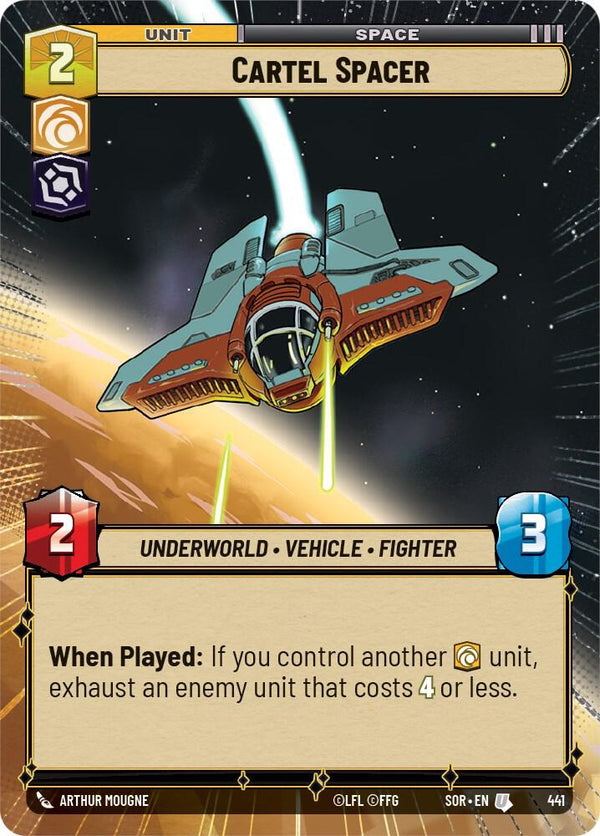 Cartel Spacer (Hyperspace) - Star Wars Unlimited