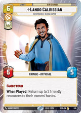 Lando Calrissian - Responsible Businessman (Hyperspace) - Star Wars Unlimited