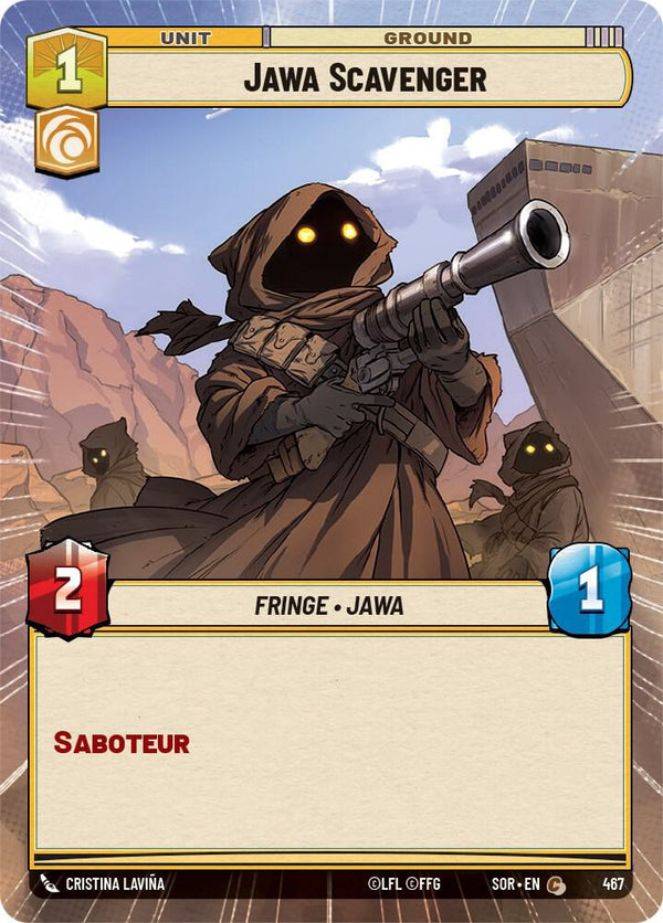 Jawa Scavenger (Hyperspace) - Star Wars Unlimited