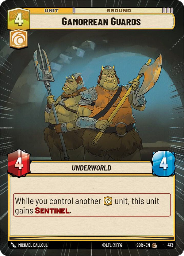 Gamorrean Guards (Hyperspace) - Star Wars Unlimited