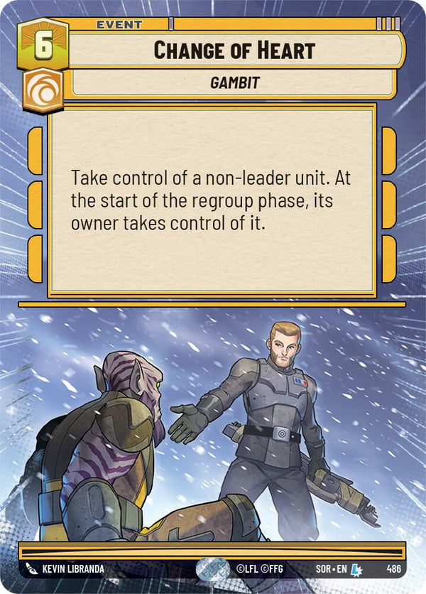 Change of Heart (Hyperspace) - Star Wars Unlimited