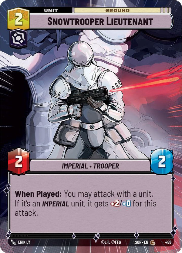 Snowtrooper Lieutenant (Hyperspace) - Star Wars Unlimited