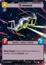 TIE Advanced (Hyperspace) - Star Wars Unlimited