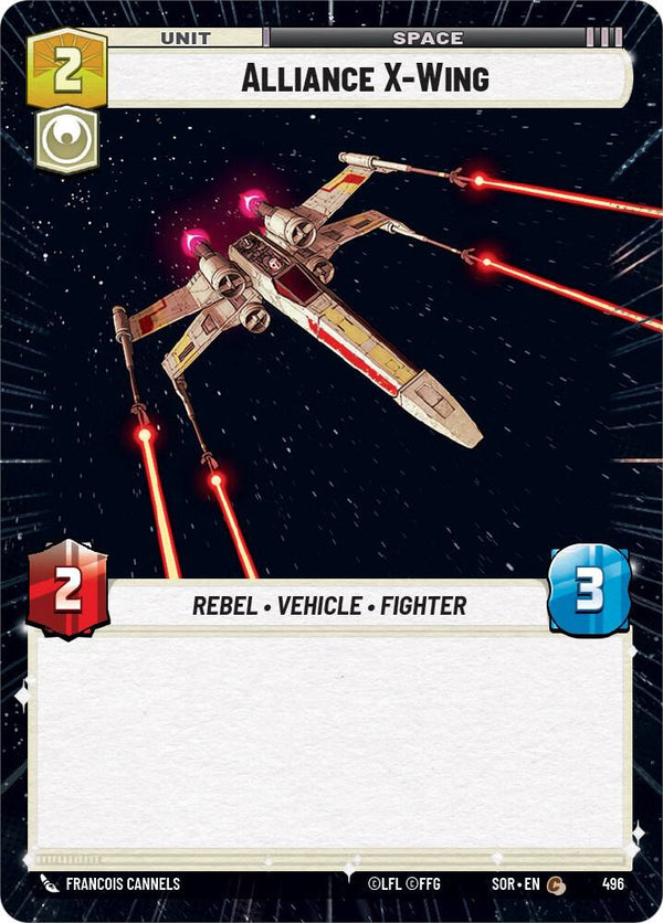 Alliance X-Wing (Hyperspace) - Star Wars Unlimited