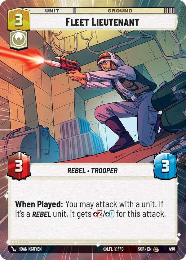 Fleet Lieutenant (Hyperspace) - Star Wars Unlimited