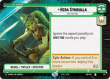 Hera Syndulla - Spectre Two (Hyperspace) - Star Wars Unlimited