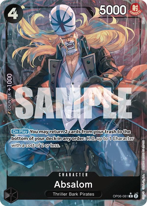 Absalom (Alternate Art) - One Piece Card Game