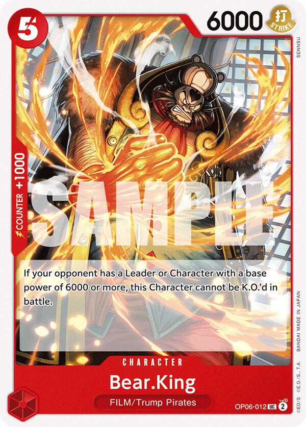 Bear.King - One Piece Card Game
