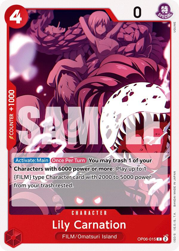 Lily Carnation - One Piece Card Game