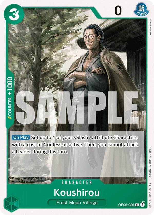 Koushirou - One Piece Card Game