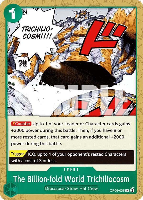 The Billion-fold World Trichiliocosm - One Piece Card Game