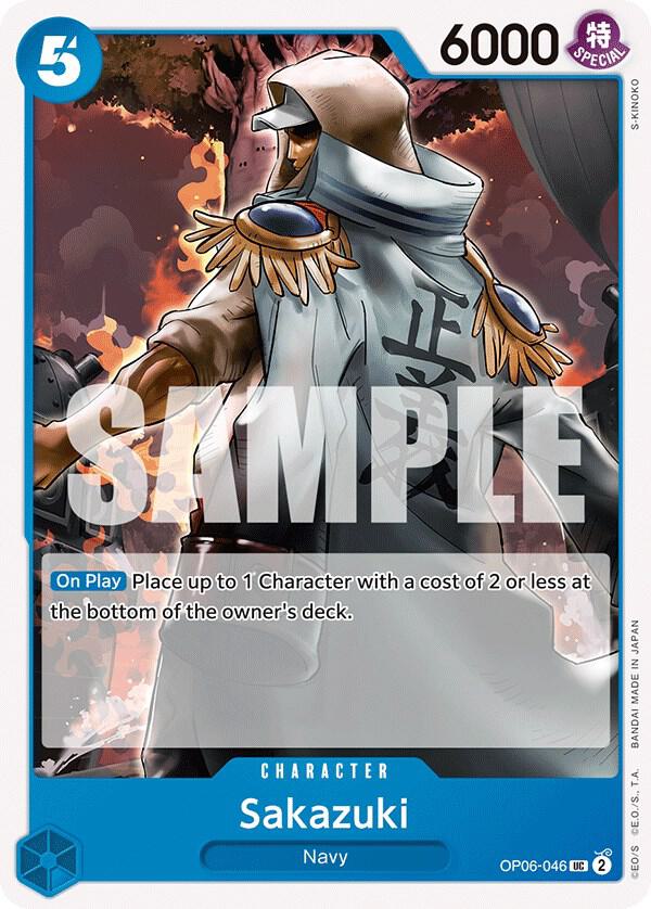 Sakazuki - One Piece Card Game