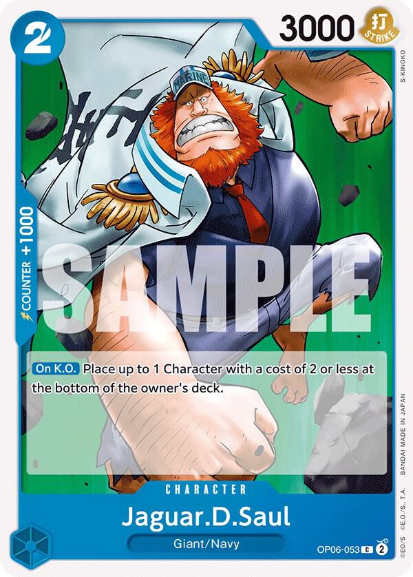 Jaguar.D.Saul - One Piece Card Game