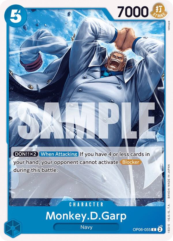 Monkey.D.Garp - One Piece Card Game