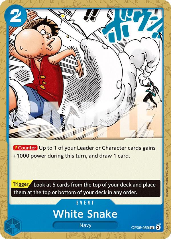 White Snake - One Piece Card Game
