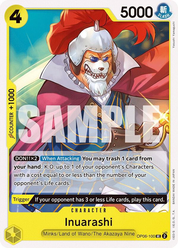 Inuarashi - One Piece Card Game