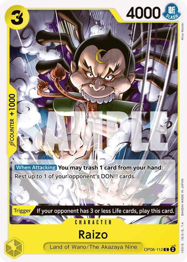 Raizo - One Piece Card Game