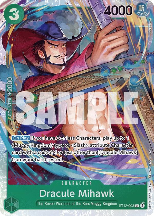 Dracule Mihawk (ST12-003) - One Piece Card Game