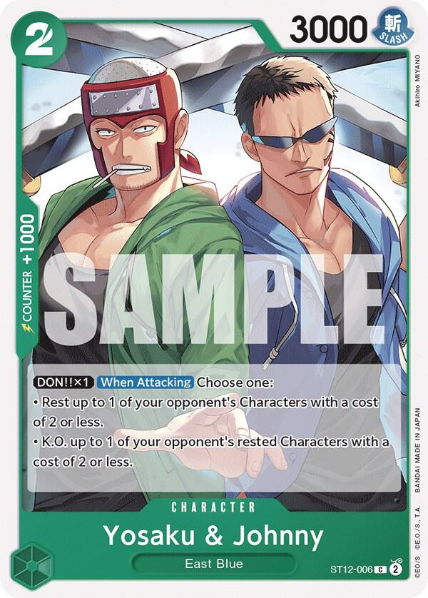 Yosaku & Johnny - One Piece Card Game