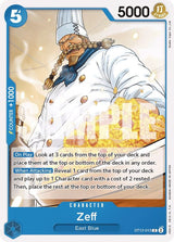 Zeff - One Piece Card Game